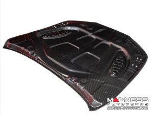 Alfa Romeo Giulia Hood - Carbon Fiber - QV Style Alfa Romeo Giulia Hood - Carbon Fiber - QV Style